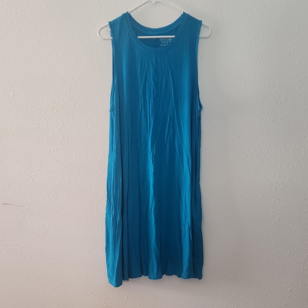 🪩 2/$15 // 🆕️TIME AND TRU: Blue Dress
